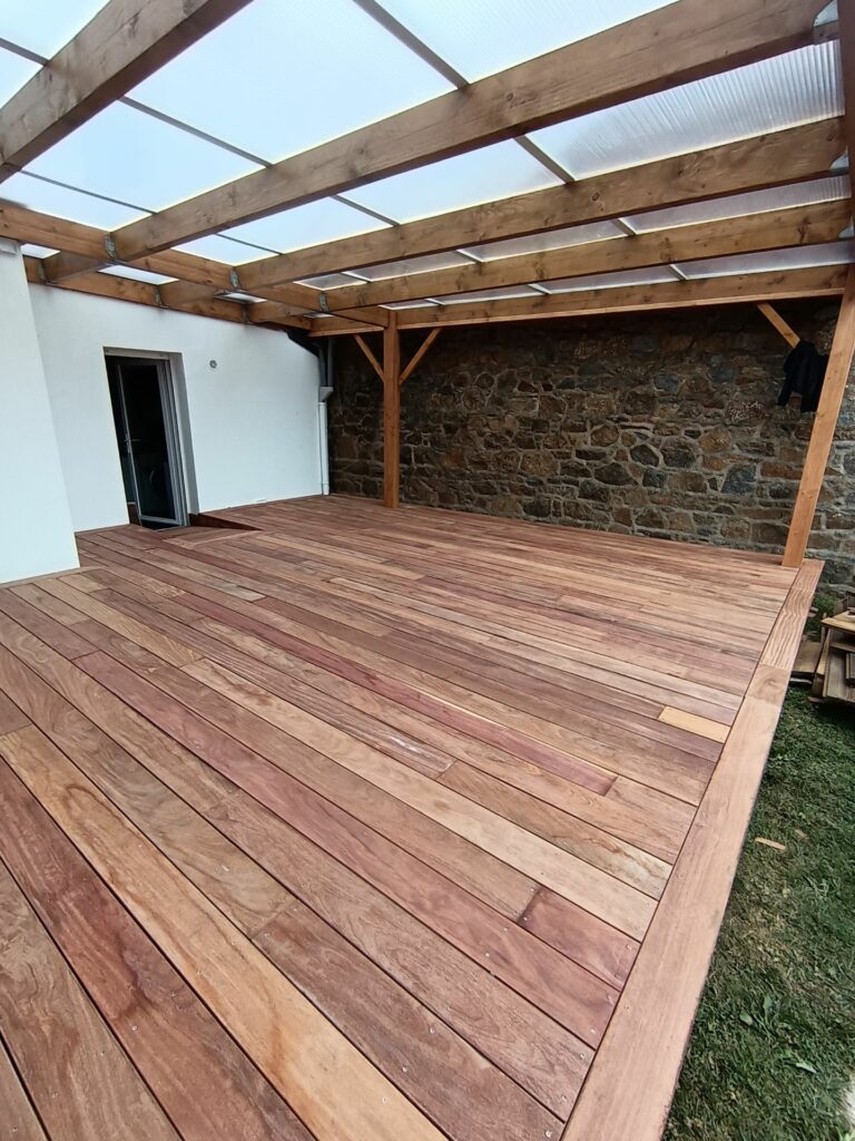 charpentier menuisier Seiches-sur-le-Loir terrasse bois-2